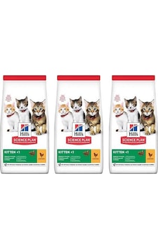 Hill's Kitten Tavuklu Yavru Kedi Maması 3 x 1500 G Hill's Kitten Tavuklu Yavru Kedi Maması 3 x 1500 G