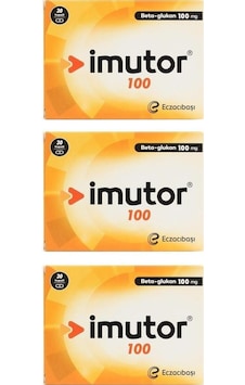 Imutor 100Mg 30 Kapsül 3 Adet