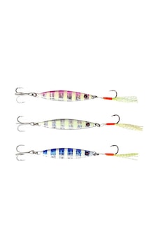 Shufa Psycho Sprat Jig 3 Adet Turkish Zebra Mix Shufa Psycho Sprat Jig 3 Adet Turkish Zebra Mix