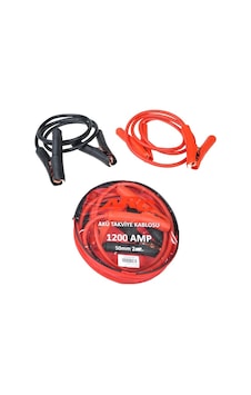 Gmax 1200 Amper 2 M 50 MM Çantalı Akü Takviye Kablosu Gmax 1200 Amper 2 M 50 MM Çantalı Akü Takviye Kablosu