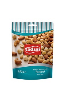 Tadım Festival Kuruyemiş 180g Kavrulmuş Karışık Atıştırmalık 3'li Ekonomik Paket - 3 Adet Tarı Tadım Festival Kuruyemiş 180g Kavrulmuş Karışık Atıştırmalık 3'li Ekonomik Paket - 3 Adet Tarı