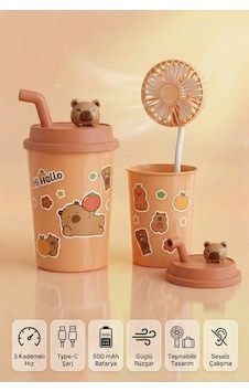 Bardak Model Mini Ayıcıklı Fan Bardak Model Mini Ayıcıklı Fan