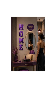 Studio Home Dekoratif Duvar Yazısı 1 Mm Kendinden Yapışkanlı Aynalı Pleksi 9 Renk Seçeneği Mor Studio Home Dekoratif Duvar Yazısı 1 Mm Kendinden Yapışkanlı Aynalı Pleksi 9 Renk Seçeneği Mor
