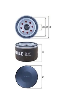 Mahle Oc467 Yag Filtresi 0005016715 00073500506 0021751070 Mahle Oc467 Yag Filtresi 0005016715 00073500506 0021751070