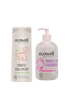 Ecowell Organik Bebe Losyonu + Organik Bebek Temizleme Jeli Ecowell Organik Bebe Losyonu + Organik Bebek Temizleme Jeli