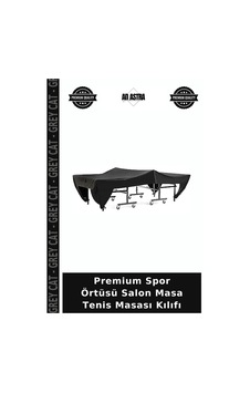 Premium Spor Örtüsü Salon Masa Tenis Masası Kılıfı