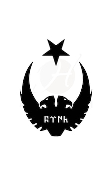 Ay Yıldız Kartal Göktürkçe Türk Oto Motor Laptop Duvar Folyo Sticker 25x32 Cm Ay Yıldız Kartal Göktürkçe Türk Oto Motor Laptop Duvar Folyo Sticker 25x32 Cm