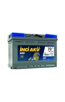 İNCİ AKÜ 70 AH.AGM (START-STOP)