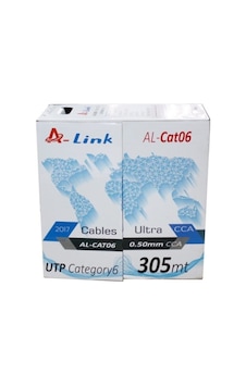 Cca Cat6 Kablo 305m 0.57mm Cca Cat6 Kablo 305m 0.57mm