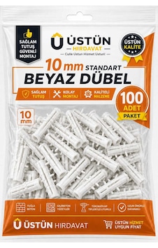 Üstün 10mm Dubel 100adet