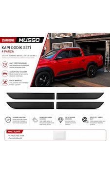 Ssangyong Musso Kapı Dodik Set 4 Parça Abs 2021 Ve Sonrası - Ssangyong Musso Kapı Dodik Set 4 Parça Abs 2021 Ve Sonrası -