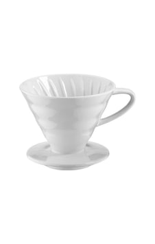 Ayrex Epinox Seramik Kahve Dripper - Porselen Demleyici - No: 2 - Beyaz Hario V60 Benzeri Ayrex Epinox Seramik Kahve Dripper - Porselen Demleyici - No: 2 - Beyaz Hario V60 Benzeri