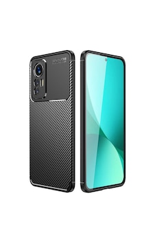Xiaomi Mi 12 Lite Kılıf Kamera Çıkıntılı Karbon Fiber Dokulu Renk Atmaz Kapak Negro Xiaomi Mi 12 Lite Kılıf Kamera Çıkıntılı Karbon Fiber Dokulu Renk Atmaz Kapak Negro