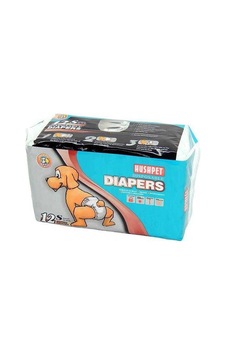 Hushpet Diapers Köpek Bezi S Boy 12'li Hushpet Diapers Köpek Bezi S Boy 12'li