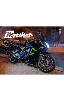 Cbr650f Monster Tasarım Sticker Etiket Modeli Cbr650f Monster Tasarım Sticker Etiket Modeli