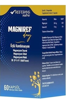 Referans Magniref Day 60 Kapsül Referans Magniref Day 60 Kapsül