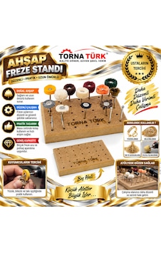 Ahşap Freze Standı