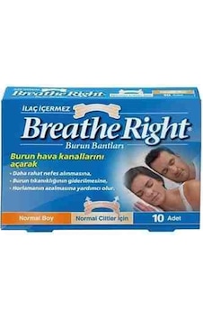 Breathe Right Burun Bandı 10'lu Normal Boy