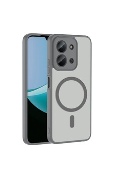 Xiaomi Redmi 15c Kılıf M-safe Şarj Özellikli Zore Babet Kapak Xiaomi Redmi 15c Zore - Gri Xiaomi Redmi 15c Kılıf M-safe Şarj Özellikli Zore Babet Kapak Xiaomi Redmi 15c Zore - Gri