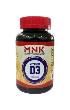 Mnk Vitamin D3 120 Softgel Amerikadan Mnk Vitamin D3 120 Softgel Amerikadan
