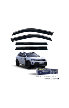 Dacıa Duster 2024 - Kromlu Cam Rüzgarlığı 4lü