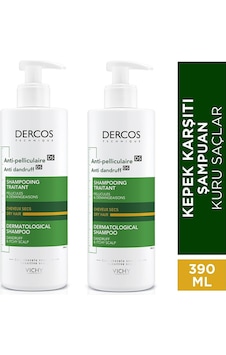 Vichy Dercos Kepek Şampuanı 2 x 390 ML Vichy Dercos Kepek Şampuanı 2 x 390 ML