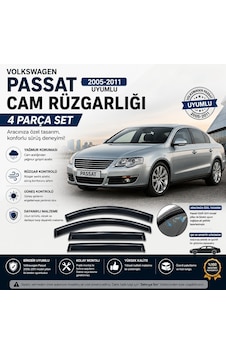 Ottoman Passat 2005-2011 Uyumlu Cam Rüzgarlığı Ottoman Passat 2005-2011 Uyumlu Cam Rüzgarlığı
