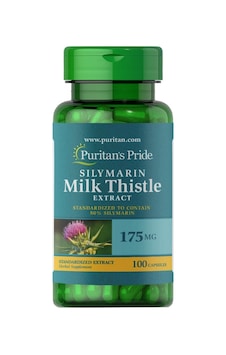 Puritan's Pride Silymarin Milk Thistle Extract 175 Mg 100 Kapsül