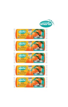 Smarter 5 Adet Büyük Büzgülü Mandalina K. Çöp Torbası Çöp Poşeti Smarter 5 Adet Büyük Büzgülü Mandalina K. Çöp Torbası Çöp Poşeti