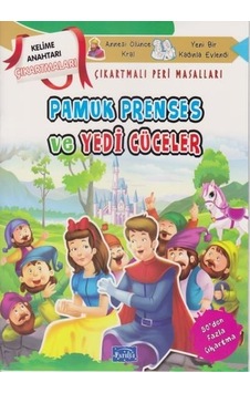 Pamuk Prenses ve Yedi Cüceler - Çıkartmalı Peri Masalları- Parıltı Yayınları Pamuk Prenses ve Yedi Cüceler - Çıkartmalı Peri Masalları- Parıltı Yayınları