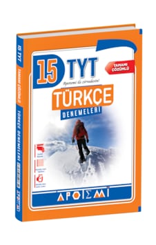 Apotemi Yayınları Tyt Türkçe 15 Deneme Apotemi Yayınları Tyt Türkçe 15 Deneme