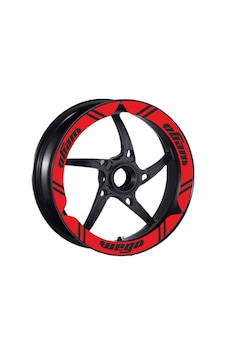 Tvs Wego 110 2012-22 Uyumlu Kırmızı Geniş Jant Şeridi Tvs Wego 110 2012-22 Uyumlu Kırmızı Geniş Jant Şeridi