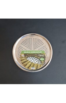 Dolma Ve Yaprak Sarma Altlığı Paslanmaz Çelik Tencere Altlığı 20 Cm Gümüş Dolma Ve Yaprak Sarma Altlığı Paslanmaz Çelik Tencere Altlığı 20 Cm Gümüş