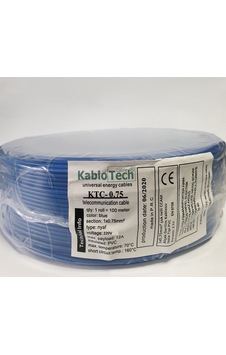 Kablotech 0,75 Nyaf Kablo Mavi