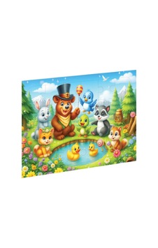 Sevimli Hayvanlar Ahşap Puzzle Sevimli Hayvanlar Ahşap Puzzle
