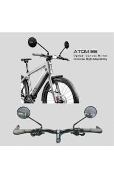 Lexis Atom 75 Universal Optik Geniş Açılı Bisiklet/e-bike/e-scooter/atv/motosiklet Aynası Lexis Atom 75 Universal Optik Geniş Açılı Bisiklet/e-bike/e-scooter/atv/motosiklet Aynası