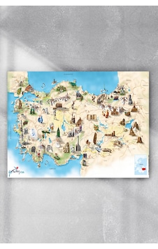 Türkiye Haritası Eğitim Posteri 3 Türkiye Haritası Eğitim Posteri 3