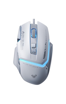 Aula S12 Pro 12800 Dpı 8 Tuşlu Makrolu Kablolu Optik Gaming Oyuncu Mouse Beyaz Aula S12 Pro 12800 Dpı 8 Tuşlu Makrolu Kablolu Optik Gaming Oyuncu Mouse Beyaz