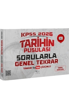 Cba Yayınları 2026 Kpss Tarihin Pusulası Sorularla Genel Tekrar Çözümlü - İsmail Adıgüzel Cba Yayınları 2026 Kpss Tarihin Pusulası Sorularla Genel Tekrar Çözümlü - İsmail Adıgüzel