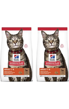 Hill's Science Plan Kuzu Etli Yetişkin Kedi Maması 2 x 3 KG Hill's Science Plan Kuzu Etli Yetişkin Kedi Maması 2 x 3 KG