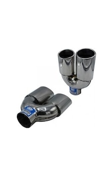 Üniversal Krom Egzoz Ucu Oval Çiftli Sol Çıkış 85 65 800-015l Üniversal Krom Egzoz Ucu Oval Çiftli Sol Çıkış 85 65 800-015l