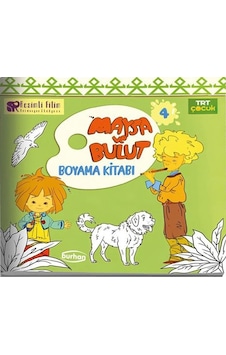 TRT Çocuk Maysa ve Bulut Boyama Kitabı - 4- Burhan Yayıncılık