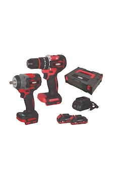 Attlas ATB 21 KS2A-202C Kömürsüz Kombo 2'li Set Somun Sıkma + Vidalama A0104175