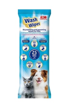 Bio Pet Active Wash Wipes Kuru Yıkama Bakım Havlusu 25 Adet Bio Pet Active Wash Wipes Kuru Yıkama Bakım Havlusu 25 Adet