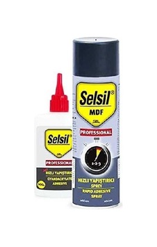Selsil 400 Ml Mdf Kit Hızlı Yapıştırıcı Selsil 400 Ml Mdf Kit Hızlı Yapıştırıcı