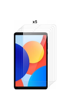 Xiaomi Redmi Pad Se 8.7 İnç İle Uyumlu Temperli Kırılmaz Cam Ekran Koruyucu 5 Adet Xiaomi Redmi Pad Se 8.7 İnç İle Uyumlu Temperli Kırılmaz Cam Ekran Koruyucu 5 Adet