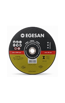 Egesan 350x3.5x25.4 Sabit Tezgah Metal Kesme Taşı Egesan 350x3.5x25.4 Sabit Tezgah Metal Kesme Taşı