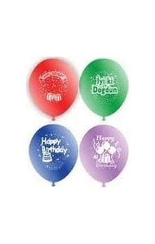 Atom İyiki Doğdun Balon 12inc 100 Adet Doğum Günü Standart Atom İyiki Doğdun Balon 12inc 100 Adet Doğum Günü Standart