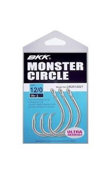 Bkk Monster Circle Olta İğnesi 6/0 5 Pcs Bkk Monster Circle Olta İğnesi 6/0 5 Pcs