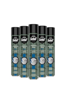 Selsil 16 Adet Poliüretan Montaj Köpüğü 600 Gr Selsil 16 Adet Poliüretan Montaj Köpüğü 600 Gr